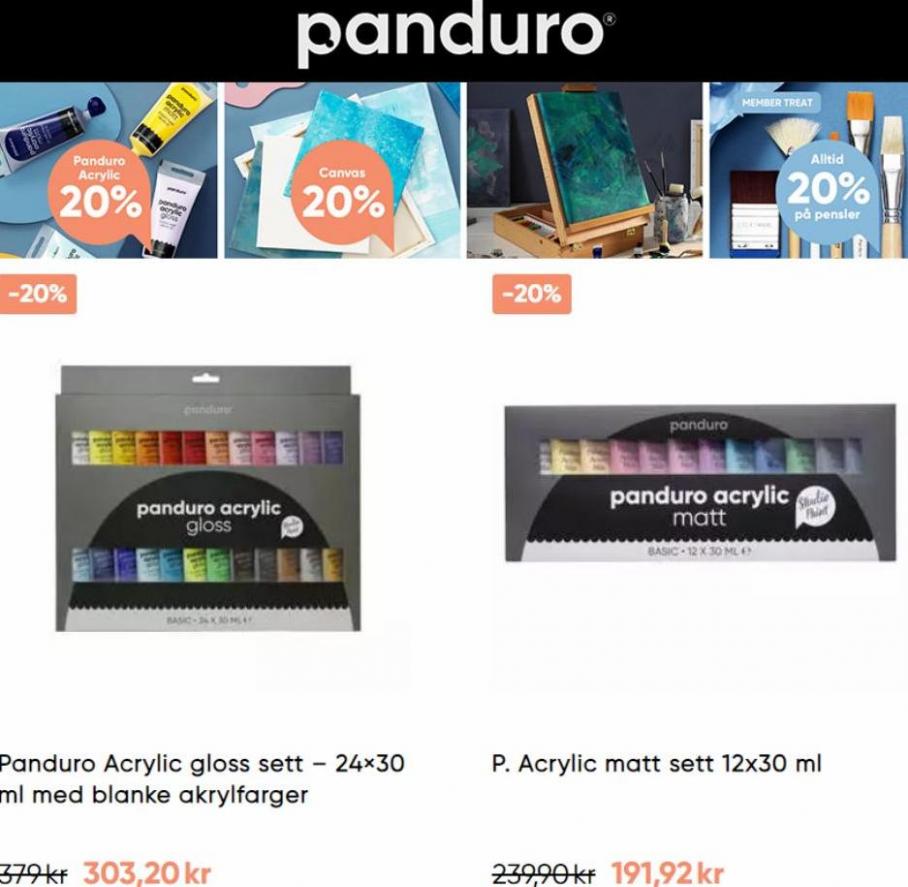 Panduro Acrylic 20%!. Panduro (2022-08-28-2022-08-28)