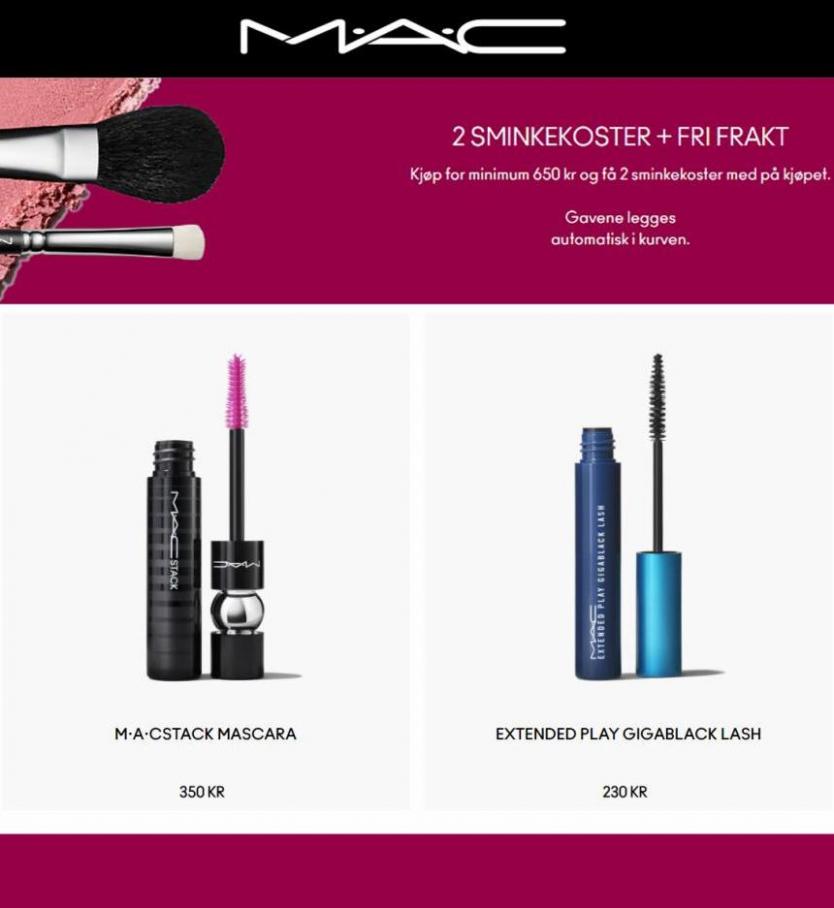 2 sminkekoster + fri frakt!. MAC Cosmetics (2022-08-16-2022-08-16)