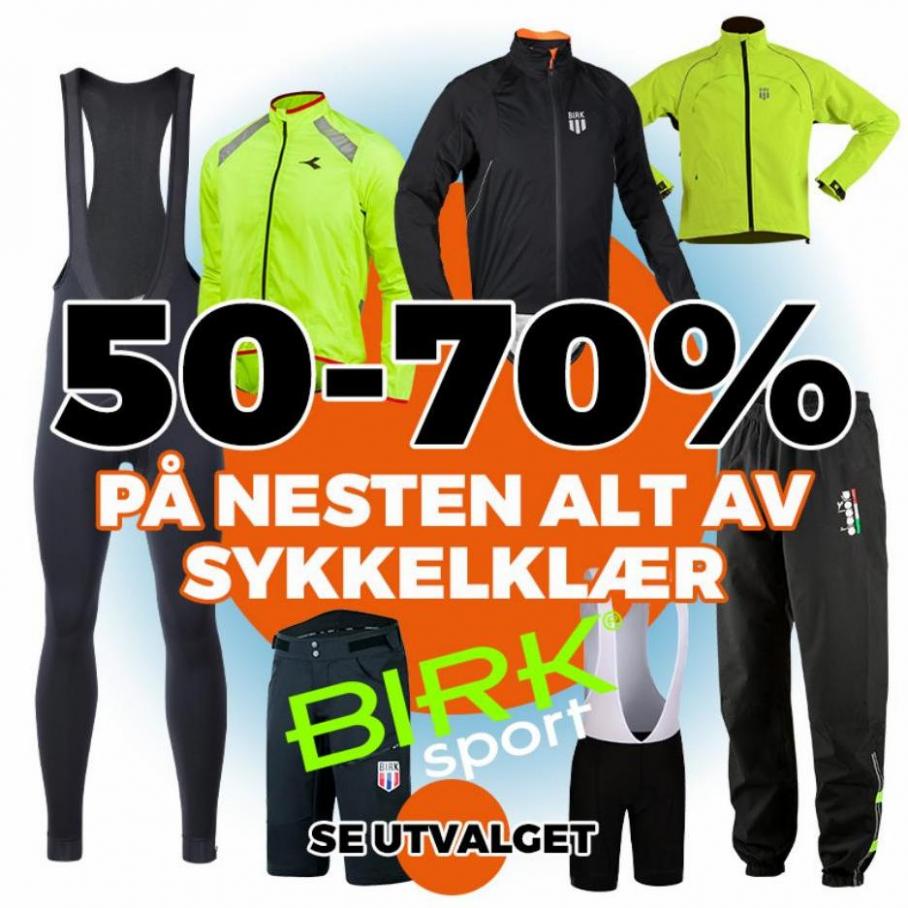 Høstkupp på utstyr, klær og tilbehør!. Birk Sport (2022-09-05-2022-09-05)