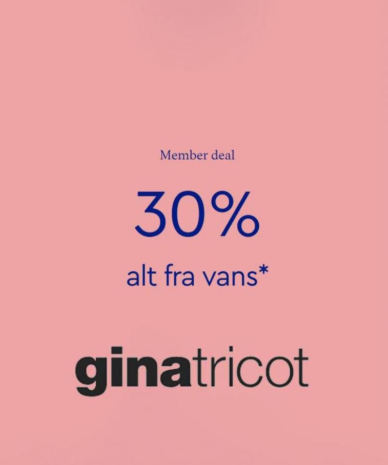 30% alt fra vans!. Gina Tricot (2022-09-01-2022-09-01)