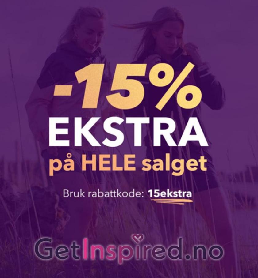 15% Ekstra rabattkode 15ekstra!. Get inspired (2022-08-26-2022-08-26)