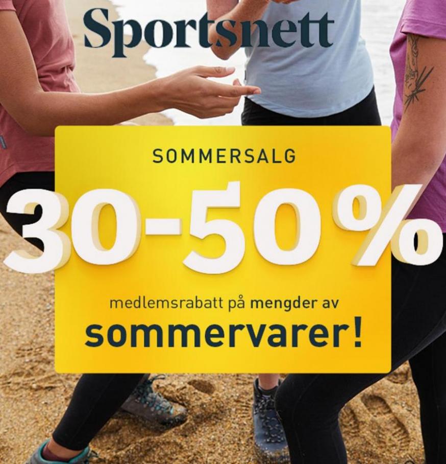 Sommersalg 30-50%!. Sportsnett (2022-08-25-2022-08-25)