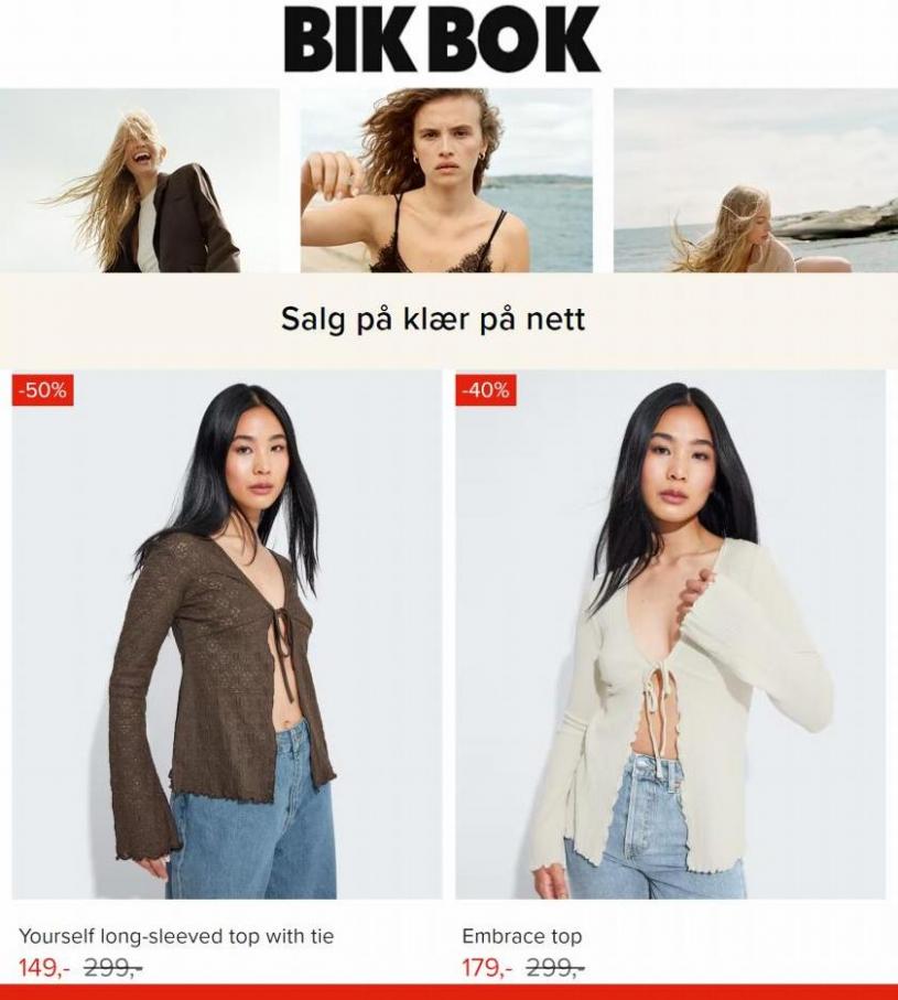 Salg på klær på nett!. Bik Bok (2022-08-23-2022-08-23)