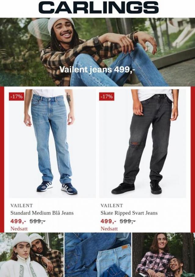 Vailent jeans til herre!. Carlings (2022-10-05-2022-10-05)