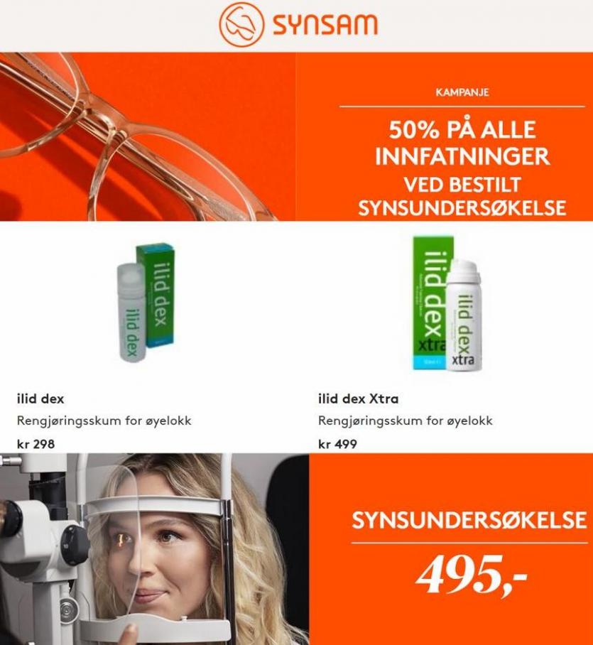 Synssam Ukens Tilbud!. Synsam (2022-10-08-2022-10-08)