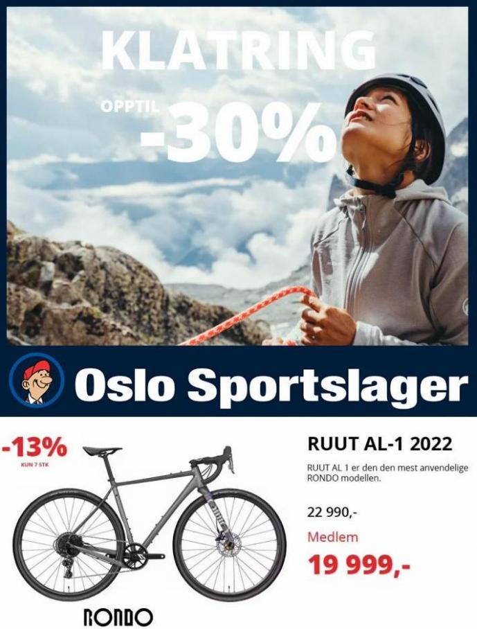 Sykkel salg Oslo Sportslager!. Oslo Sportslager (2022-09-22-2022-09-22)