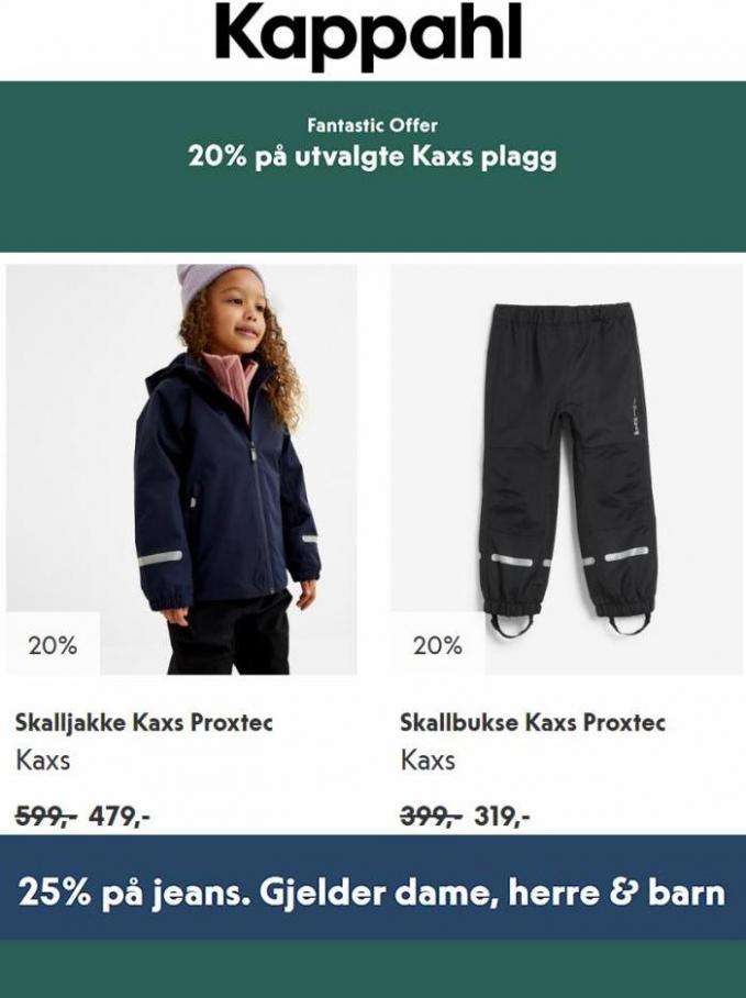 20% på utvalgte Kaxs plagg!. KappAhl (2022-09-22-2022-09-22)