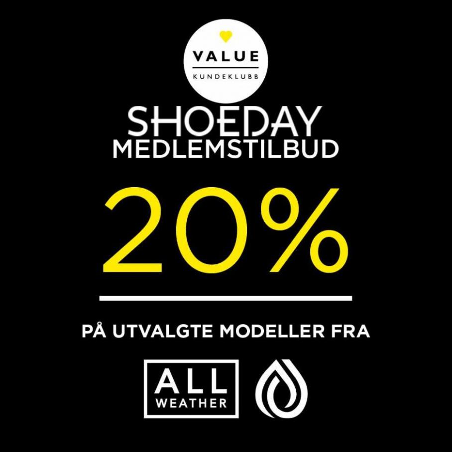 Shoeday  -20% rabatt!. Shoeday (2022-11-13-2022-11-13)
