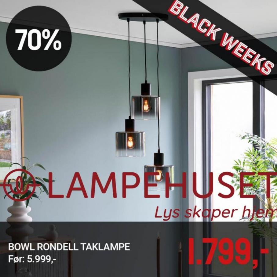 Tilbud Lampehuset  Black Friday. Lampehuset (2022-11-27-2022-11-27)