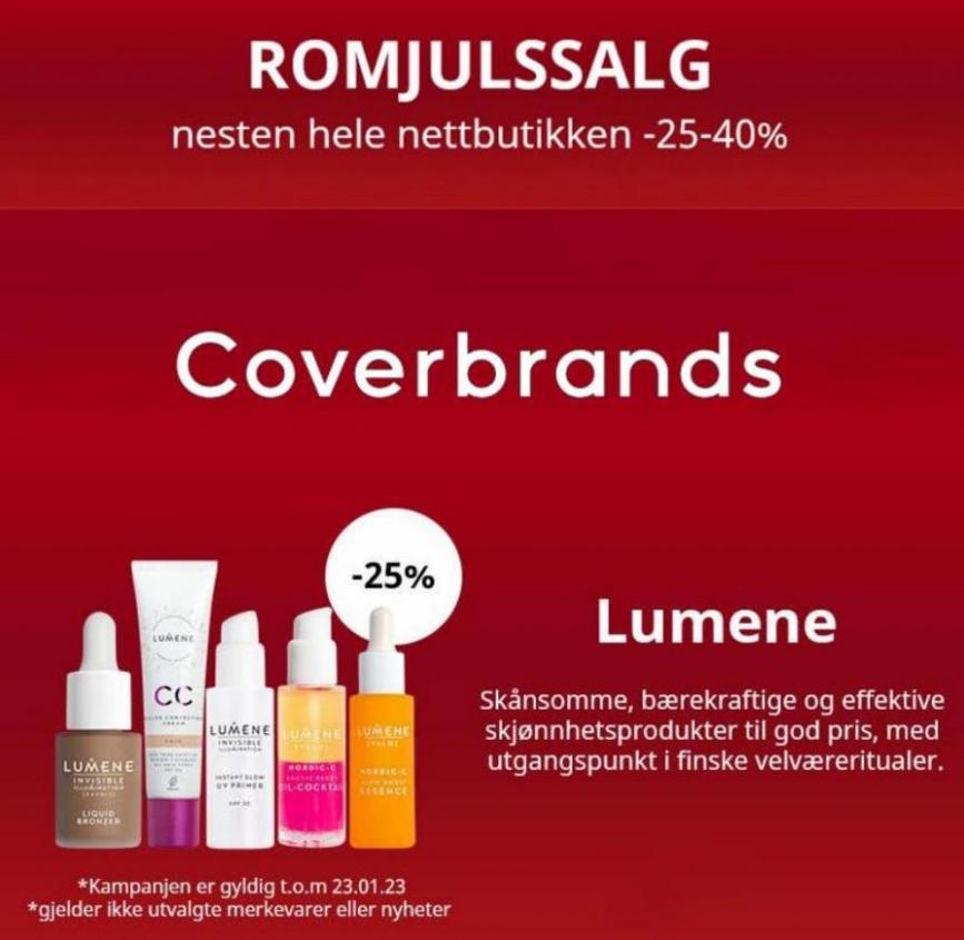 Romjulssalg -25-40% Rabatt!. Coverbrands (2023-01-23-2023-01-23)