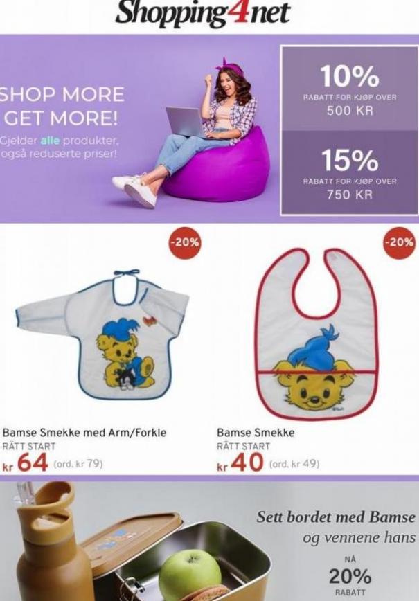 Kampanje Spis med Bamse 20%!. Shopping4net (2023-02-10-2023-02-10)
