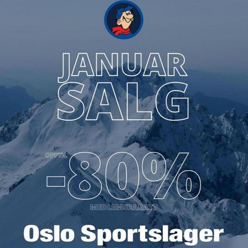Januarsalg Opptil -80%!. Oslo Sportslager (2023-01-26-2023-01-26)