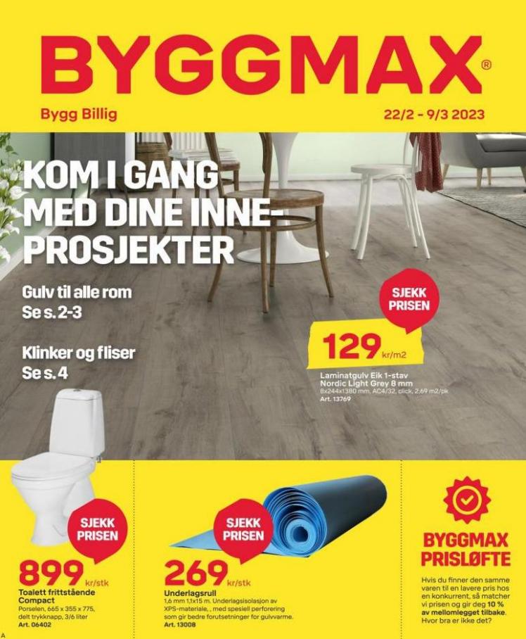 Byggmax Kundeavis!. Byggmax (2023-03-09-2023-03-09)