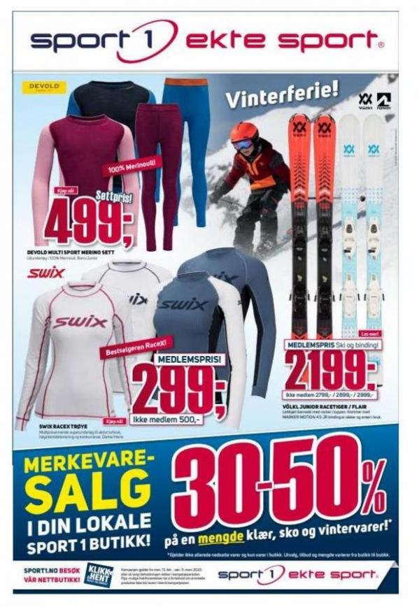 Kampanje Vinterferie!. Sport 1 (2023-03-05-2023-03-05)