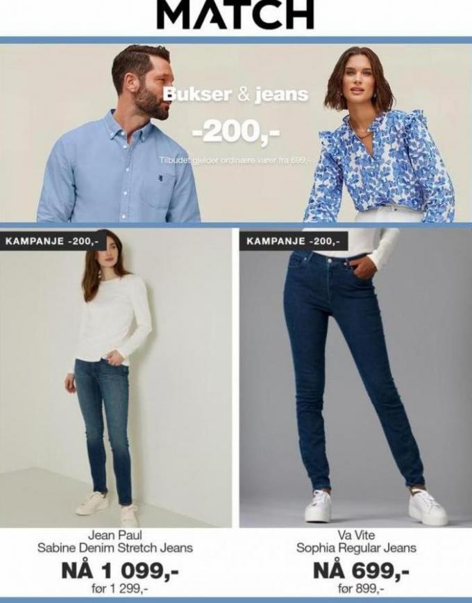 Match bukser & jeans -200,!. Match (2023-03-31-2023-03-31)