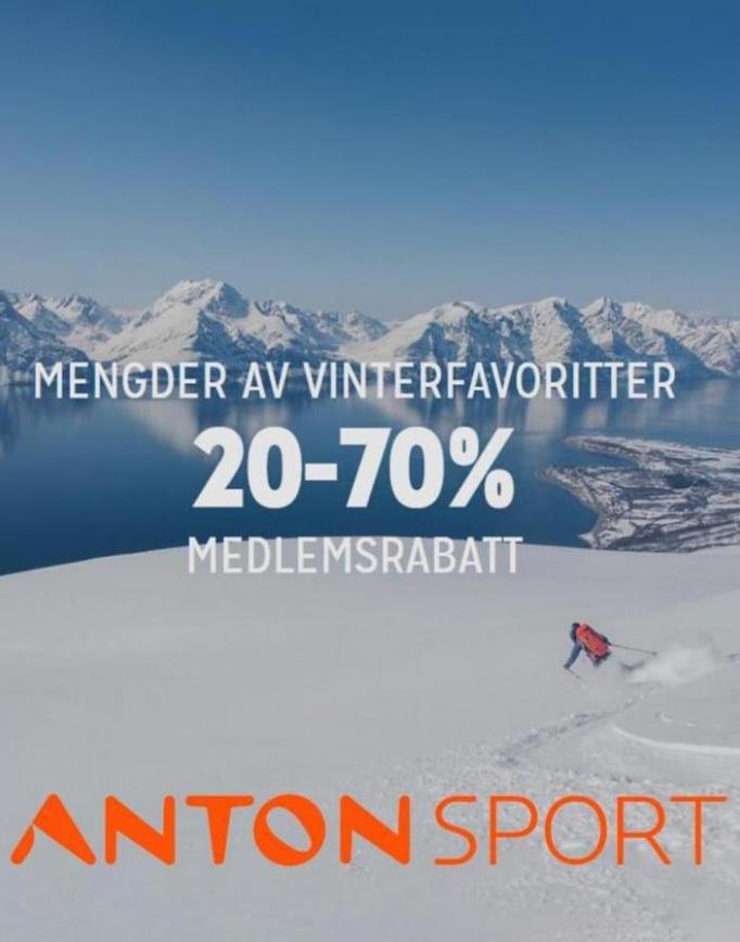 20-70% Medlemsrabatt!. Anton Sport (2023-03-29-2023-03-29)