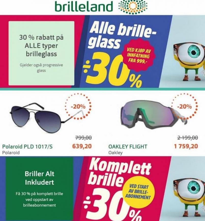 Outlet – salg på solbriller!. Brilleland (2023-04-30-2023-04-30)