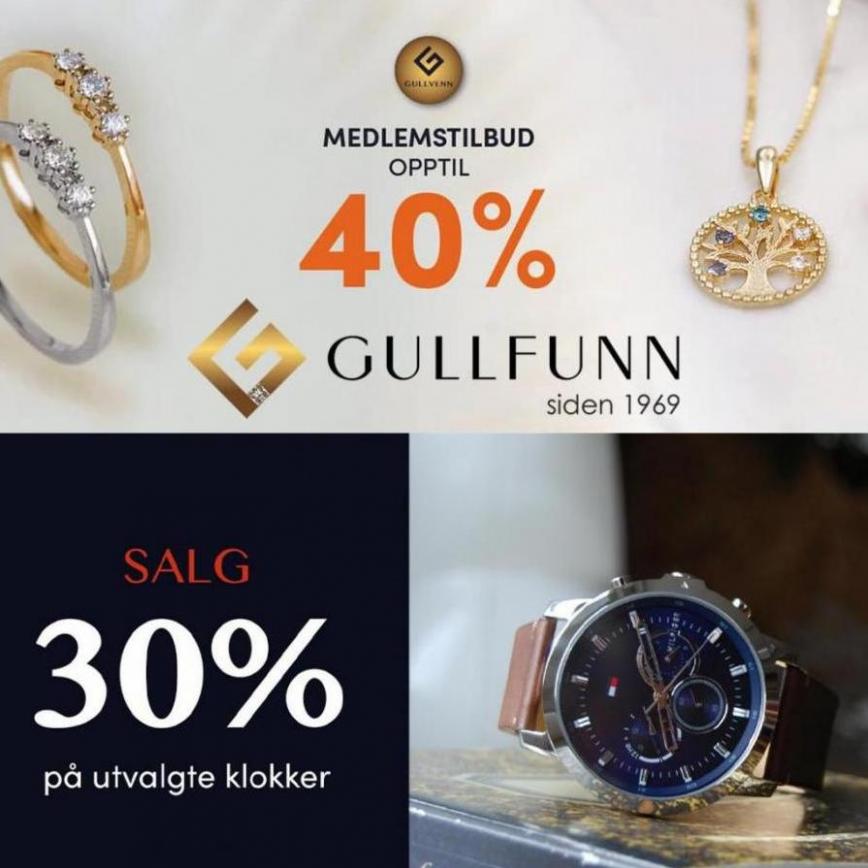 Opptil 40% for Gullvenner!. Gullfunn (2023-04-18-2023-04-18)