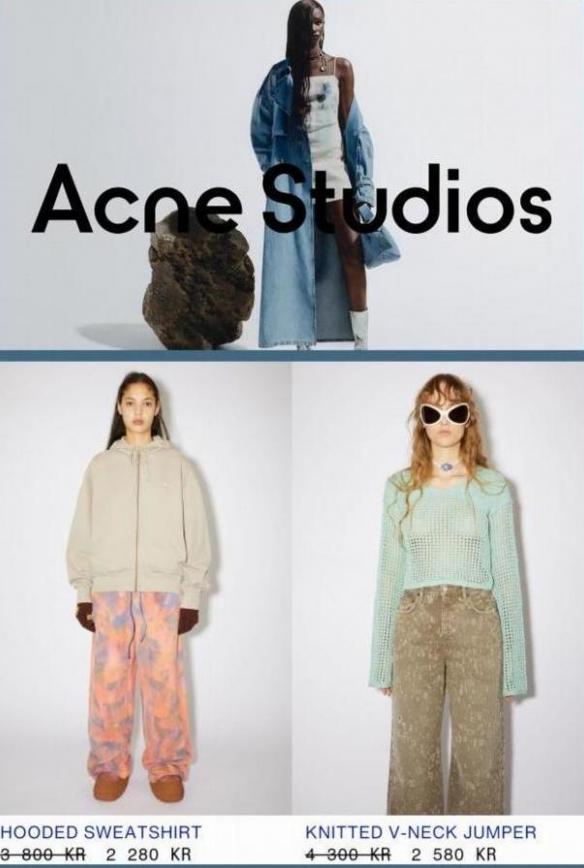 Acne Studio Dame Salg!. Acne Studio (2023-06-29-2023-06-29)