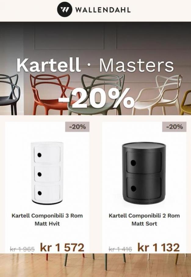 Kartell Masters -20% rabatt!. Wallendahl (2023-07-26-2023-07-26)