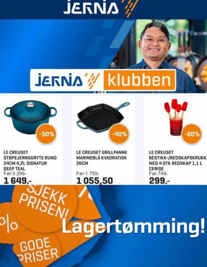 Lagertømming Jernia!. Jernia (2023-07-31-2023-07-31)