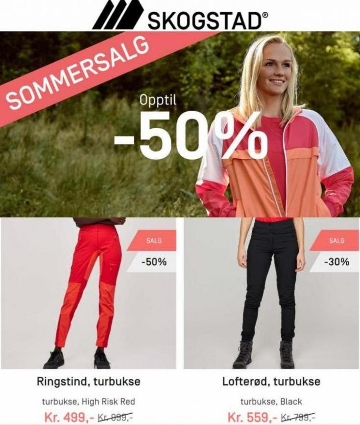 Sommersalg -50% rabatt!. Skogstad Sport (2023-08-06-2023-08-06)