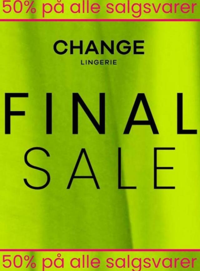 50% på alle salgsvarer!. CHANGE Lingerie (2023-08-09-2023-08-09)