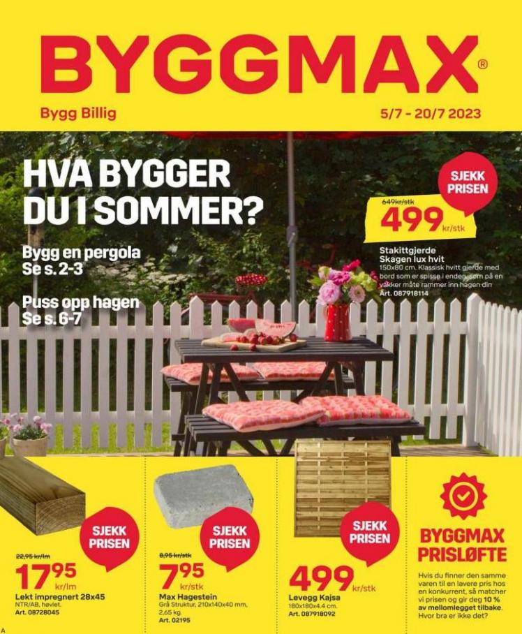 Sommer Kundeavis!. Byggmax (2023-07-20-2023-07-20)