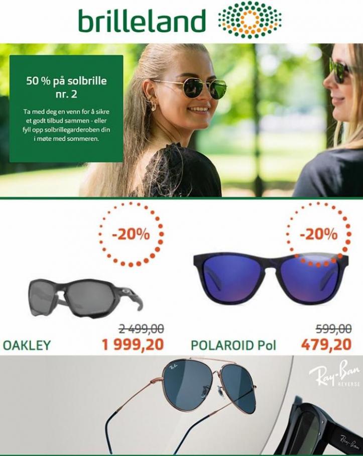 Brilleland 50 % på solbrille!. Brilleland (2023-07-27-2023-07-27)