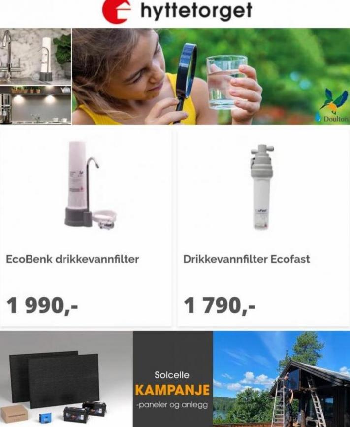 Rent og trygt drikkevann Salg!. Hyttetorget (2023-08-20-2023-08-20)