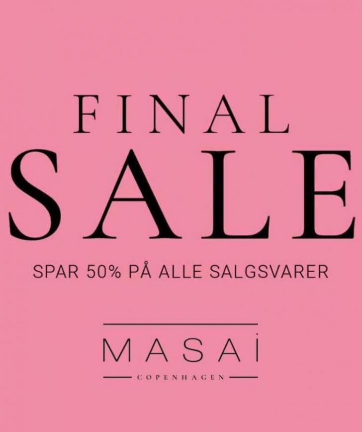 Spar 50% på alle salgsvarer!. Masai (2023-08-20-2023-08-20)