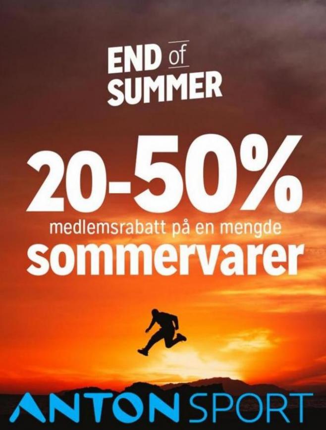 20-50% rabatt sommervarer!. Anton Sport (2023-08-21-2023-08-21)