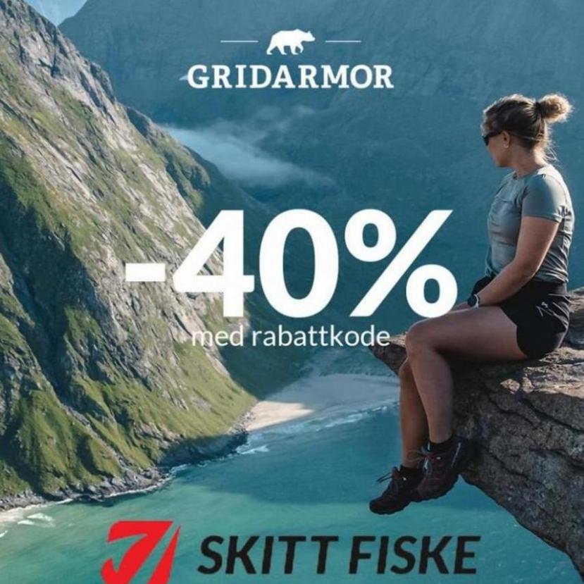 Gridarmor -40% med rabattkode!. Skitt fiske (2023-08-29-2023-08-29)