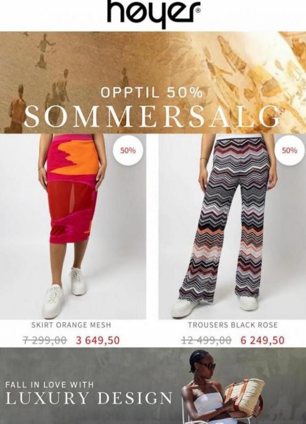 Opptil 50% Sommersalg!. Høyer (2023-08-16-2023-08-16)