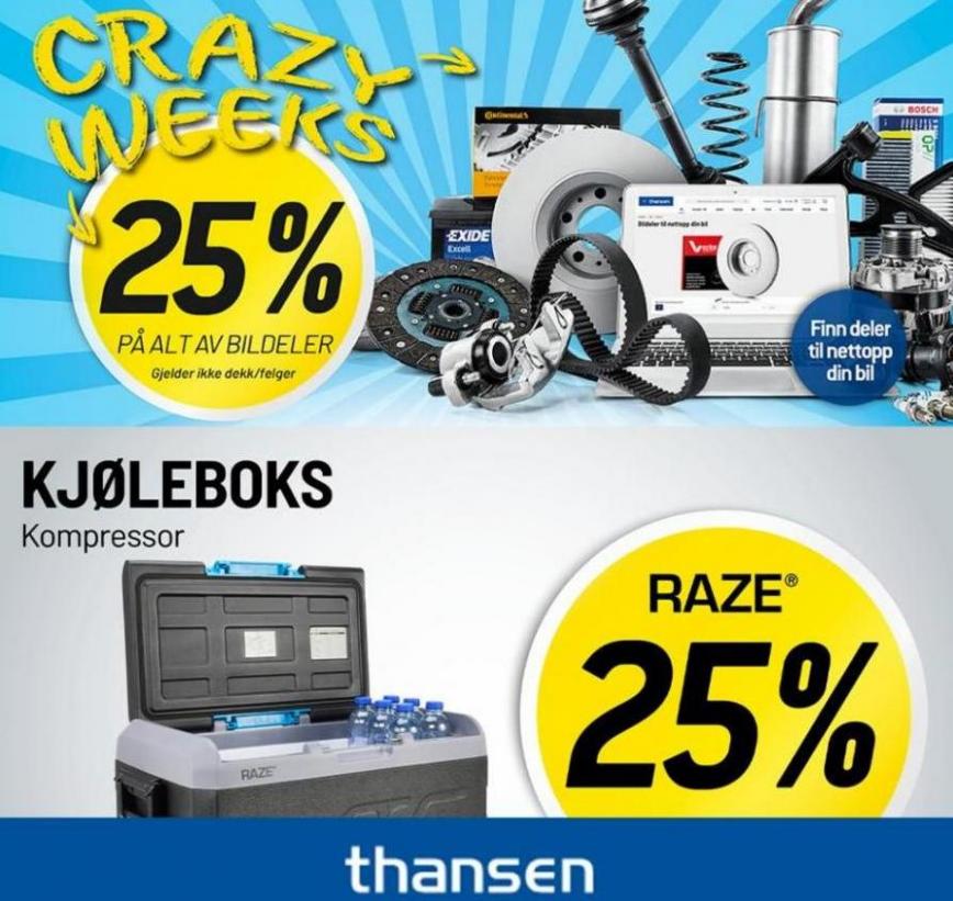 Thansen 25% rabatt!. Thansen (2023-08-17-2023-08-17)