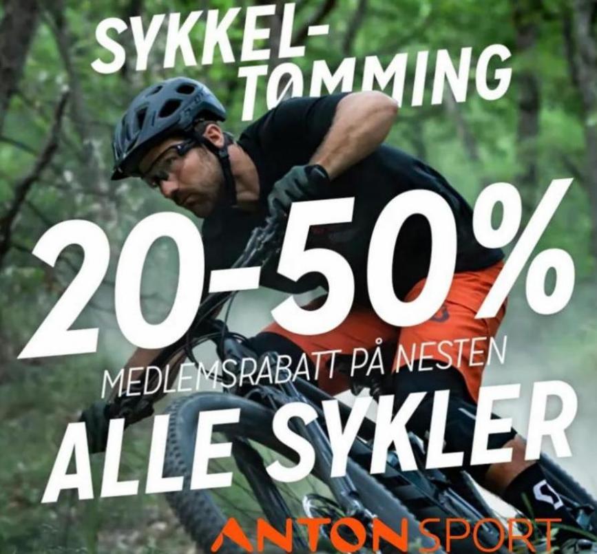 20-50% rabatt sommervarer!. Anton Sport (2023-09-05-2023-09-05)