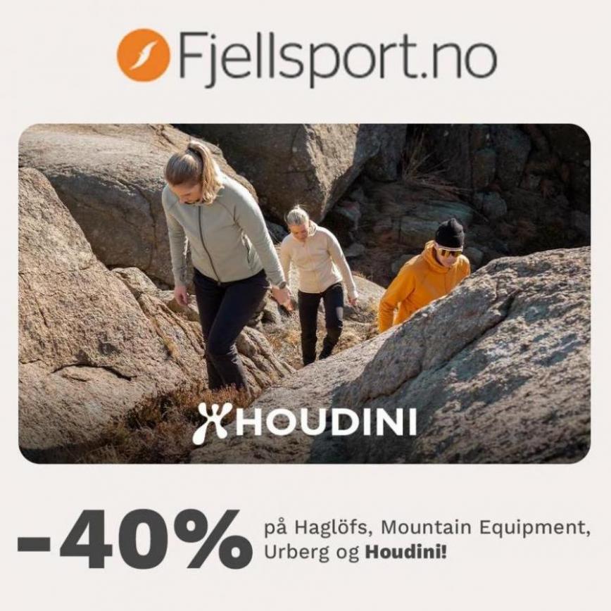 Fjellsport -40% på Houdini!. Fjellsport (2023-09-12-2023-09-12)