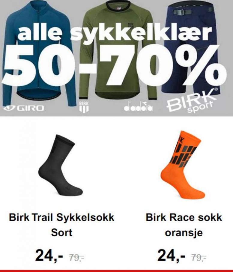 alle sykkelklær 50-70%. Birk Sport (2023-09-27-2023-09-27)