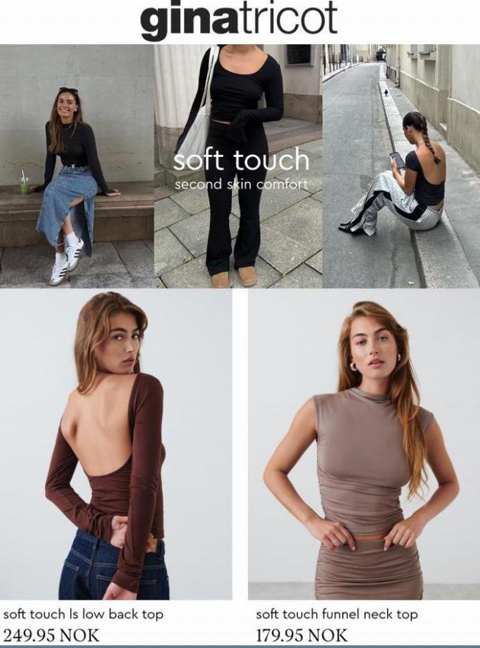 Soft Touch Ny Salg!. Gina Tricot (2023-10-22-2023-10-22)