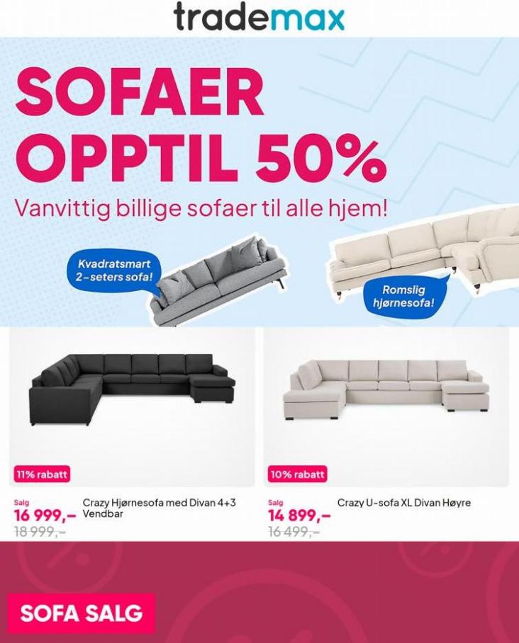 Sofaer Opptil 50%!. Trademax (2023-09-21-2023-09-21)