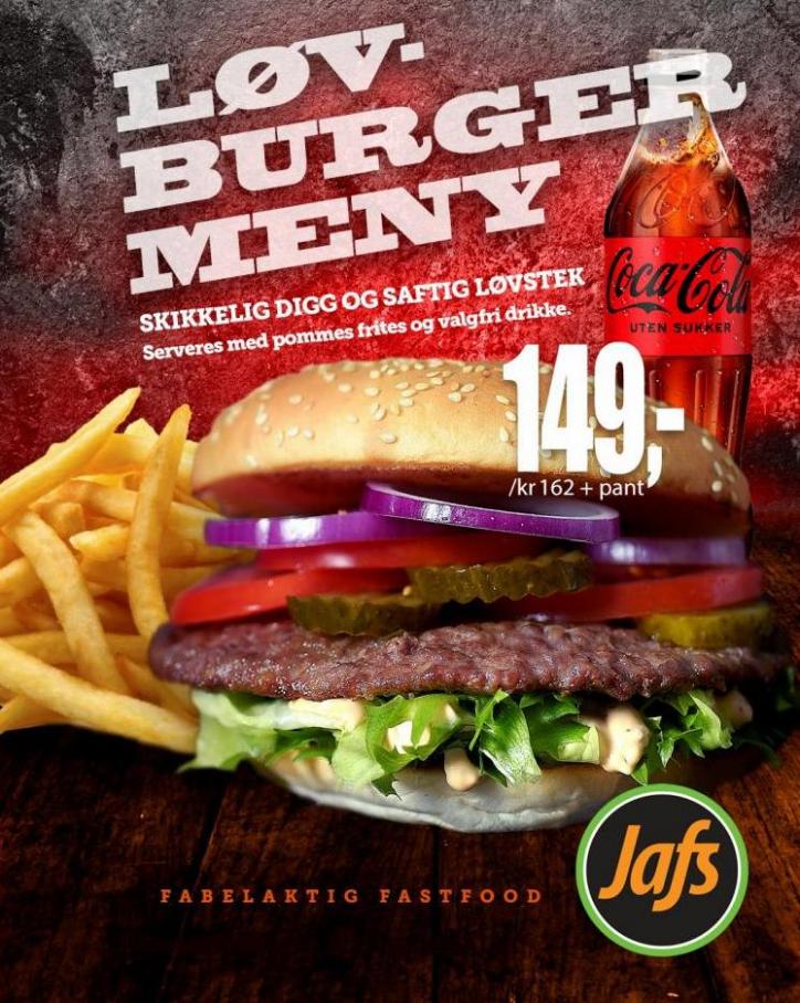 Lov Burger Meny. JaFs (2023-10-31-2023-10-31)
