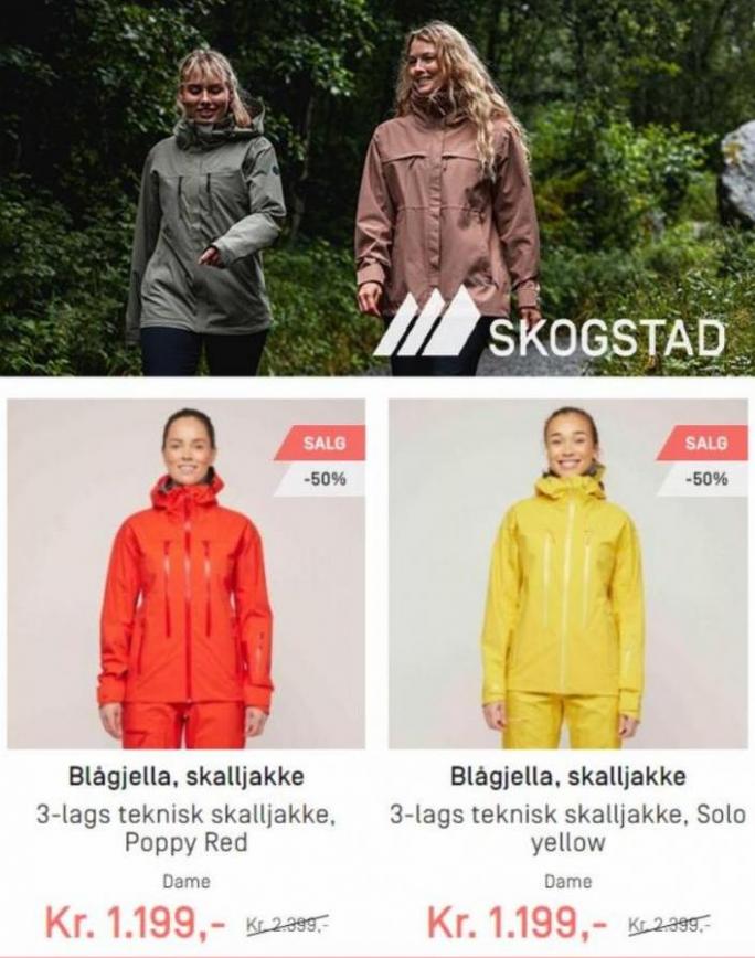 En mengde jakker -50%. Skogstad Sport (2023-10-24-2023-10-24)
