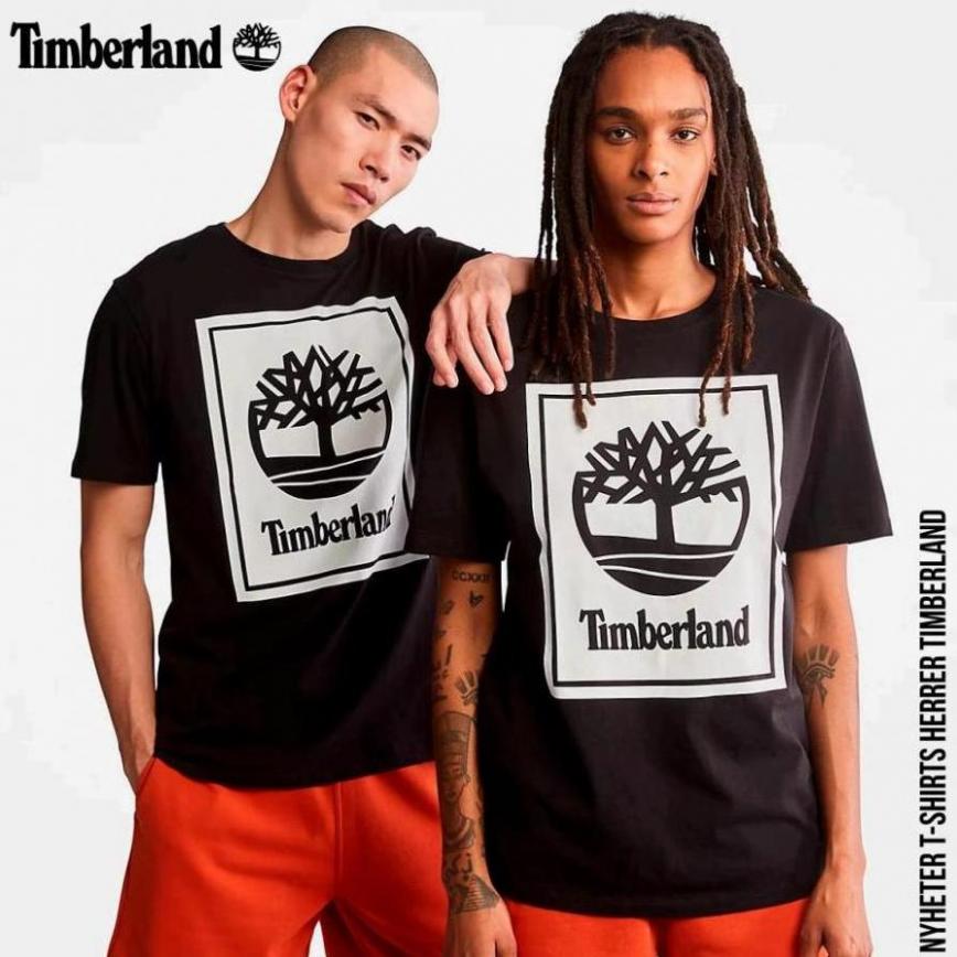 Nyheter T-Shirts Herrer Timberland. Timberland (2023-11-22-2023-11-22)