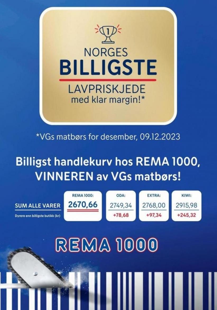 Rema 1000 Kundeavis. Rema 1000 (2023-12-17-2023-12-17)