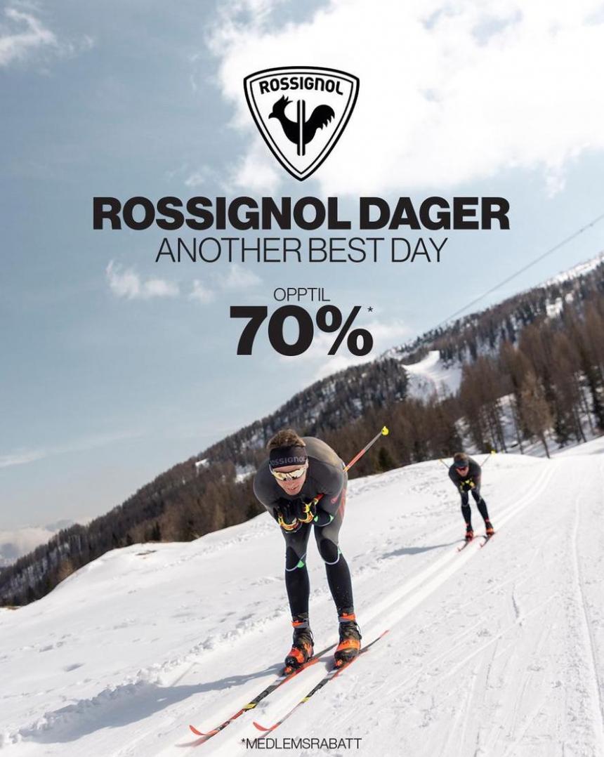 Rossignol Dager Another Best Day Opptil 70%. Oslo Sportslager (2024-02-27-2024-02-27)
