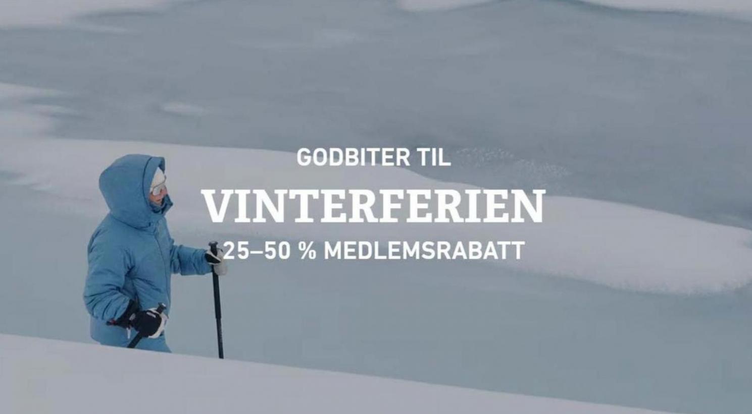 Vinterferien 25-50% Medlemsrabatt. Sportsnett (2024-03-11-2024-03-11)