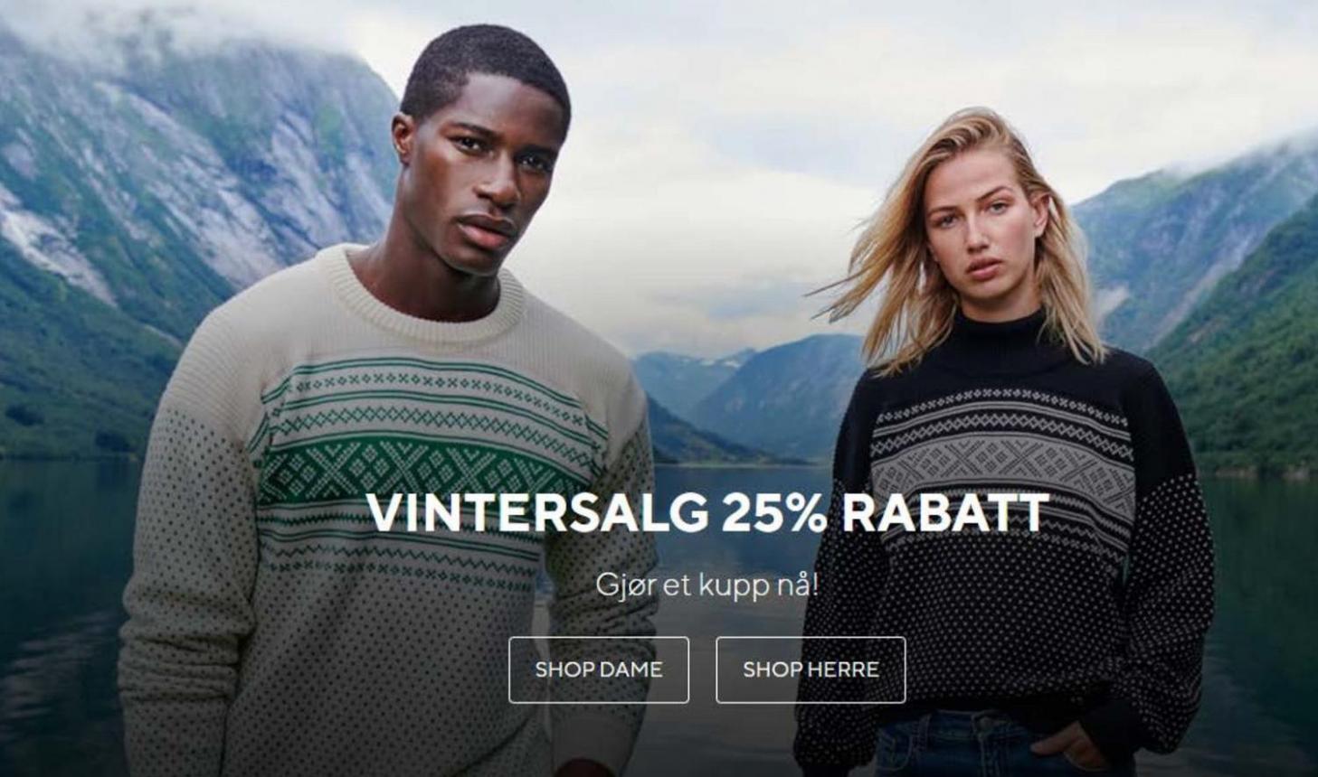 Vinter Salg 25% Rabatt. Dale of Norway (2024-04-05-2024-04-05)