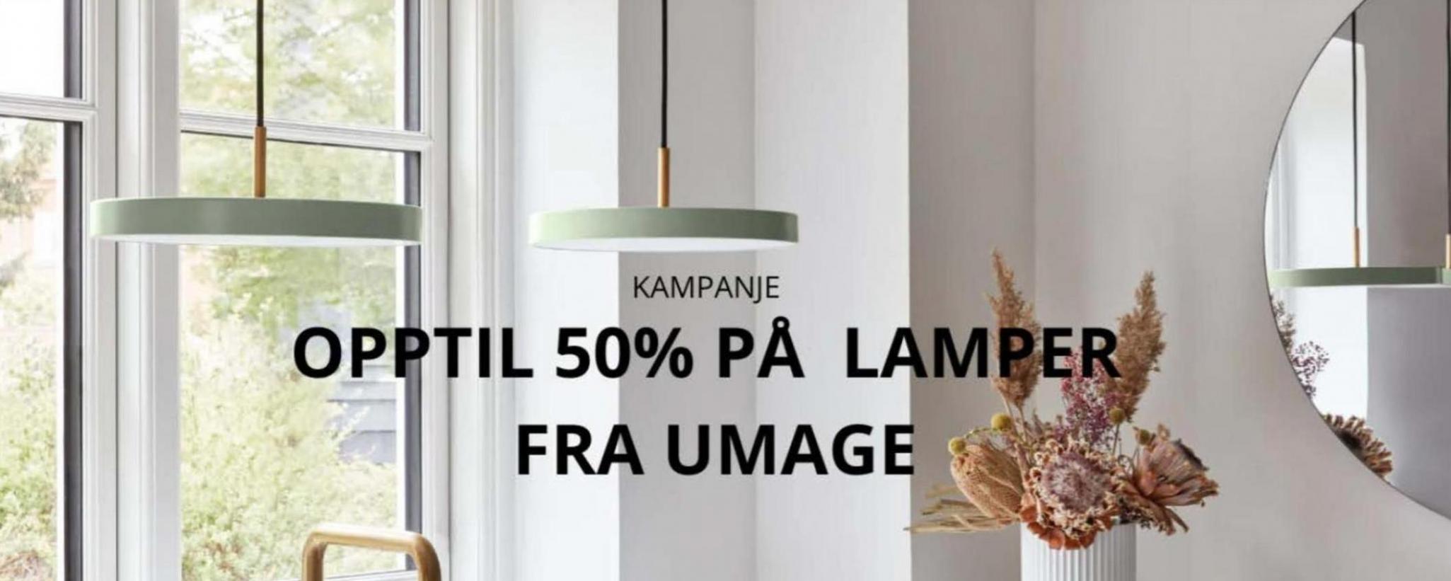 Opptil 50% På Lamper Fra Umage. Lightup (2024-03-17-2024-03-17)