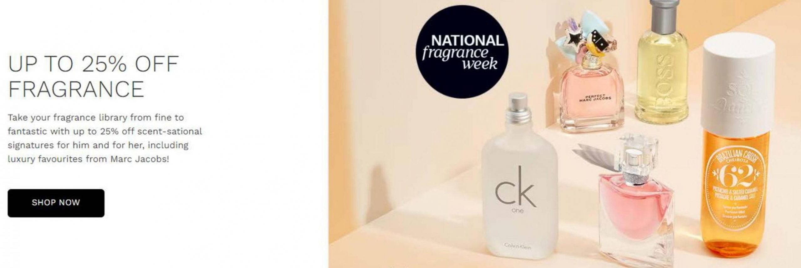 Up To 25% Off Fragrance. Look Fantastic (2024-04-01-2024-04-01)