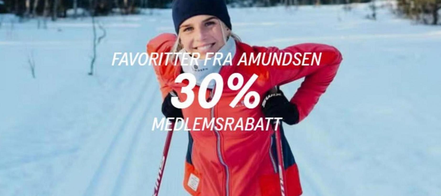 Favoritter Fra Amundsen 30 % medlemsrabatt. Milslukern Sport (2024-03-24-2024-03-24)